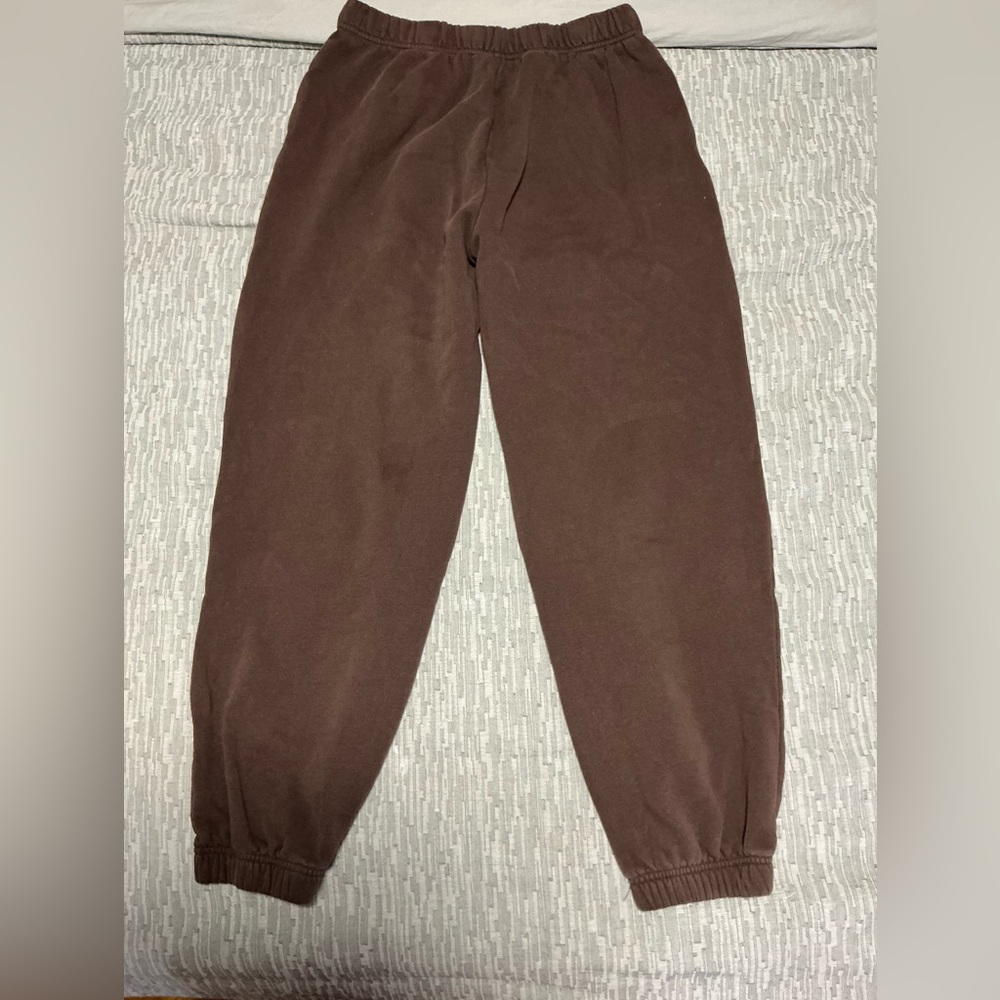 Garage Chocolate Brown Sweatpants - Picture 2 of 2